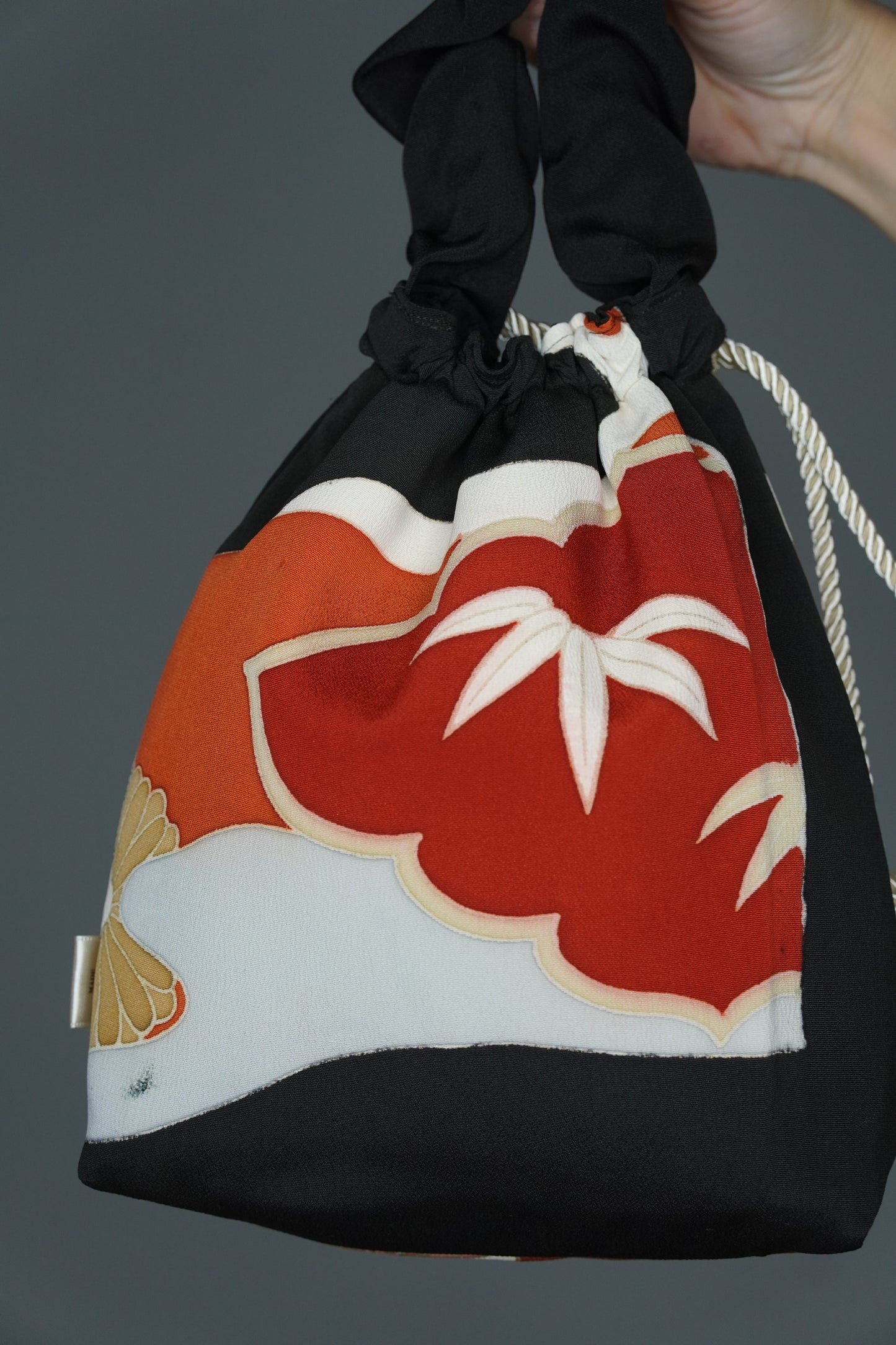 jedwabne kinchaku KIMONO (II gatunek)