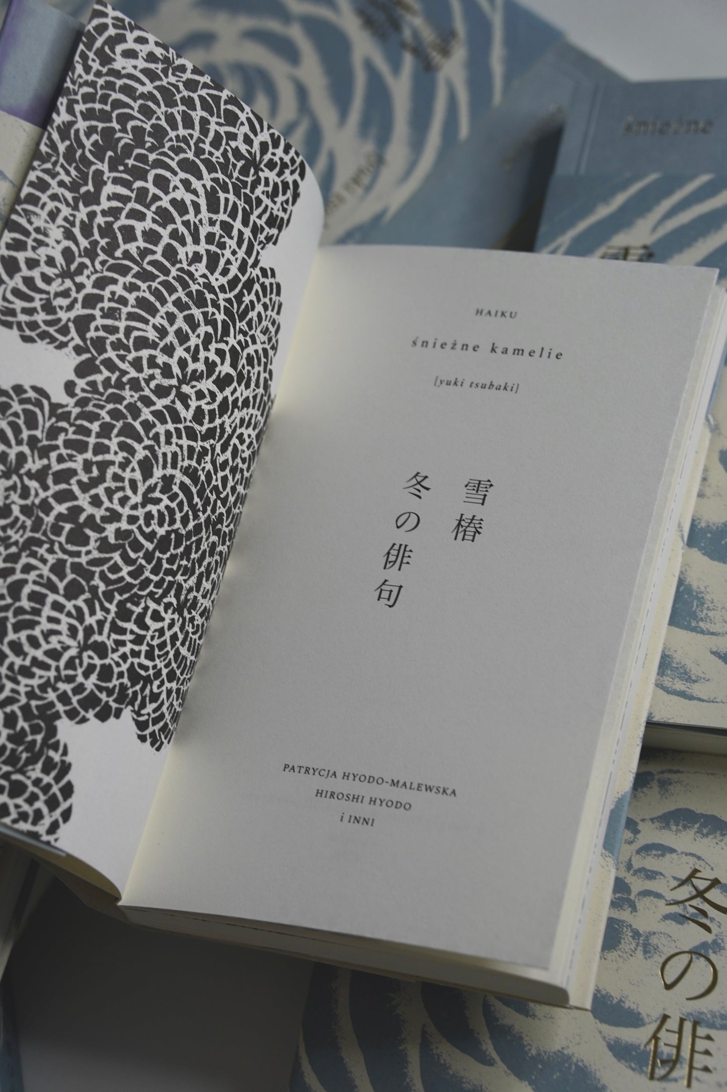 yuki tsubaki. śnieżne kamelie. haiku