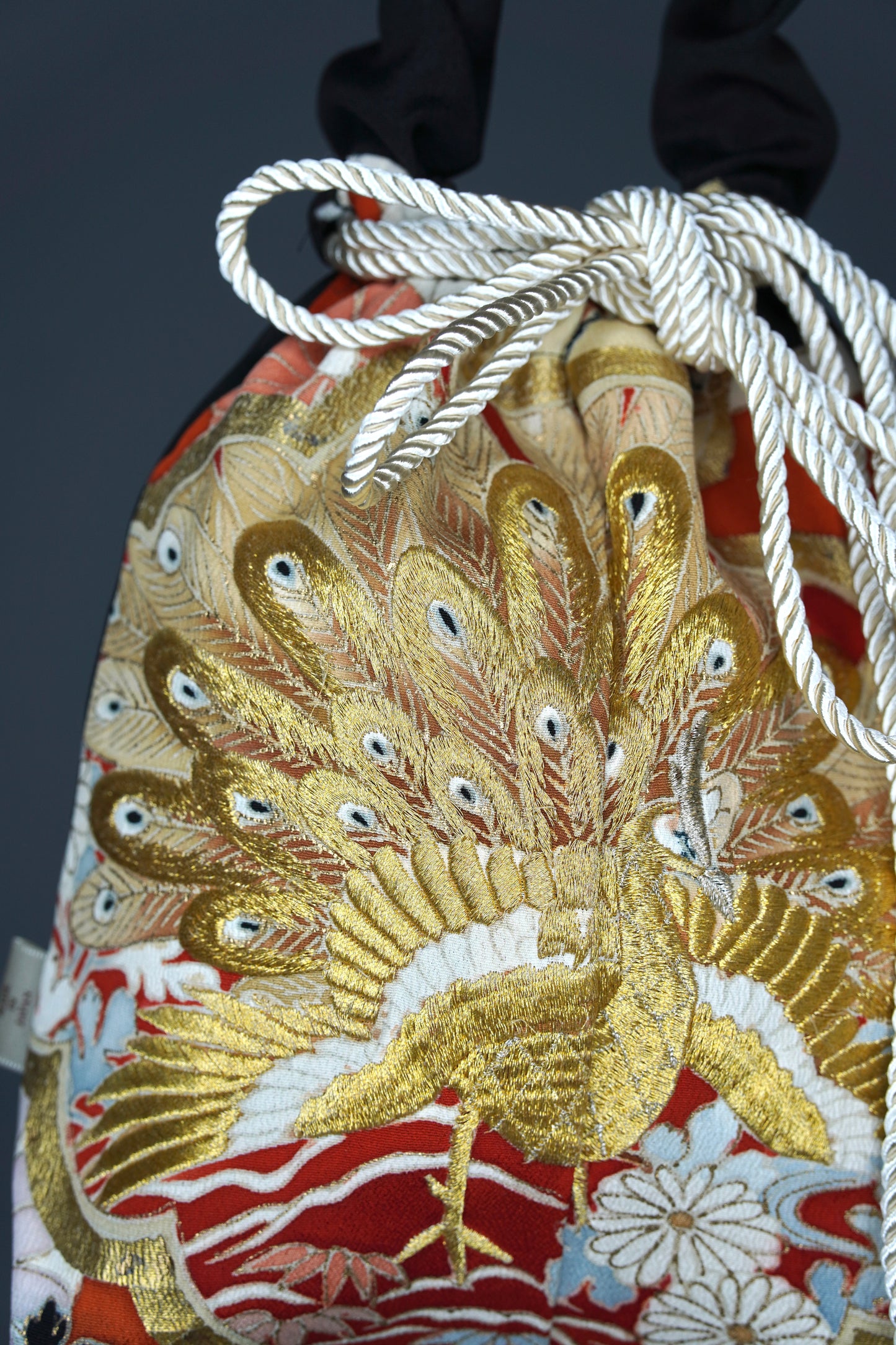 jedwabne kinchaku KIMONO