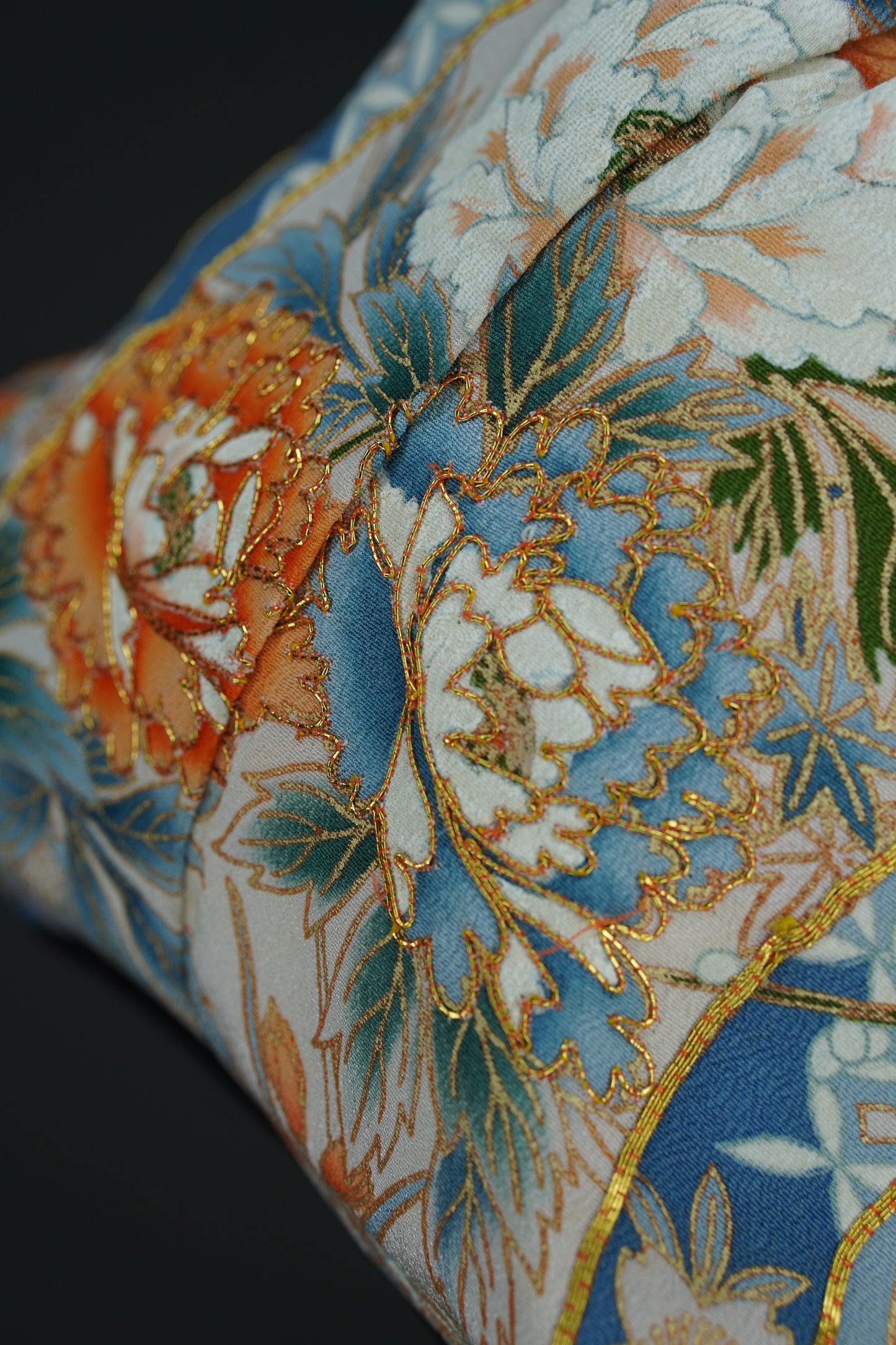 jedwabne kinchaku KIMONO