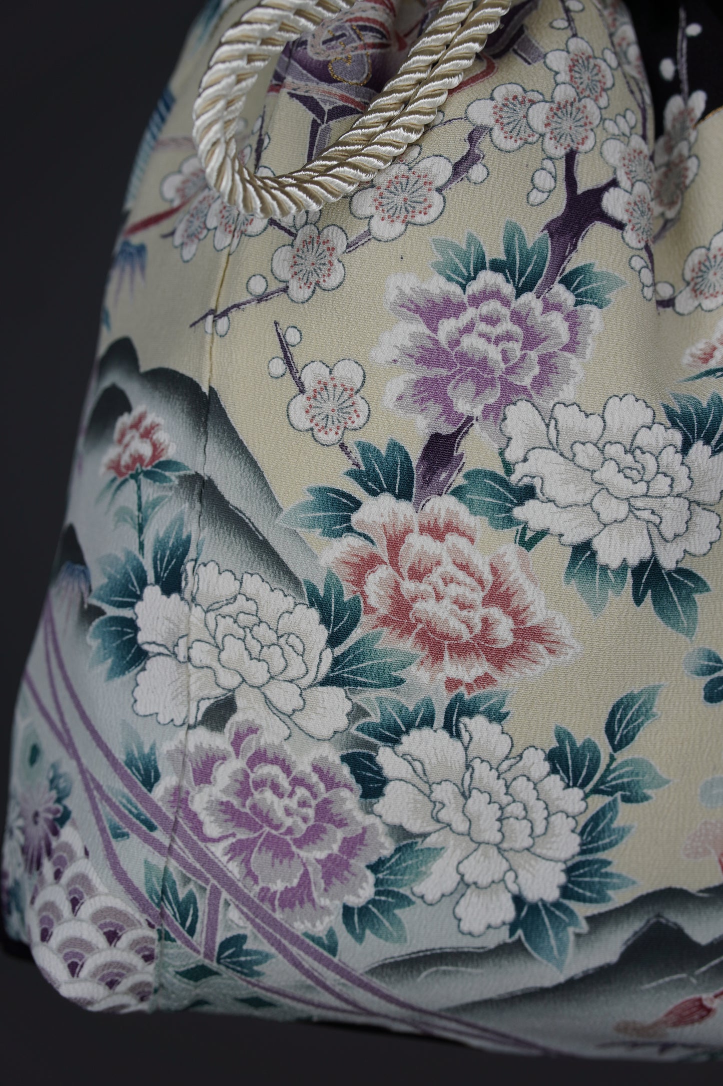 jedwabne kinchaku KIMONO