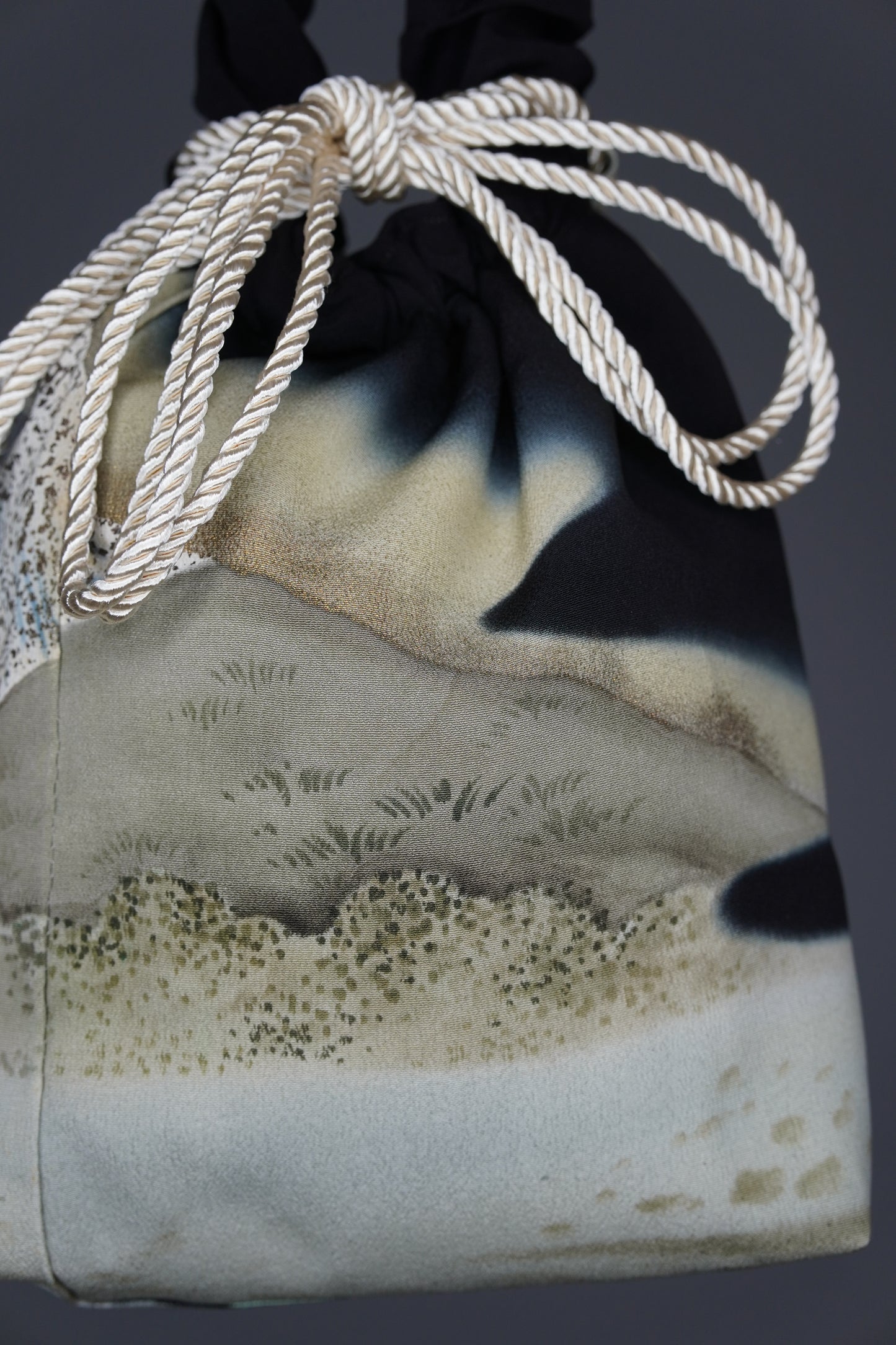 jedwabne kinchaku KIMONO