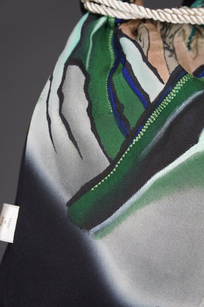 jedwabne kinchaku KIMONO