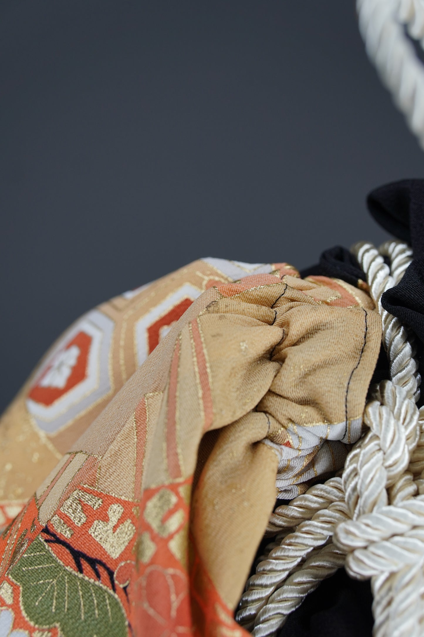 jedwabne kinchaku KIMONO (II gatunek)