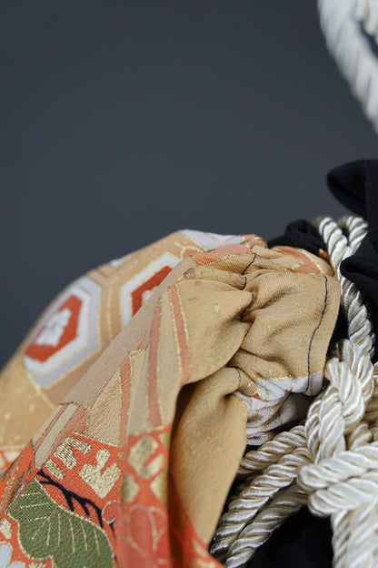 jedwabne kinchaku KIMONO (II gatunek)