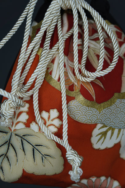 jedwabne kinchaku KIMONO (II gatunek)